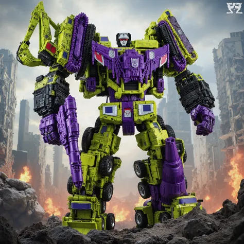 👑 Devastator (Transformers G1)(Flux) 🎬