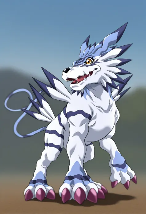 Gabumon | Garurumon | Weregarurumon | Metal Garurumon [IL] - Gururumon