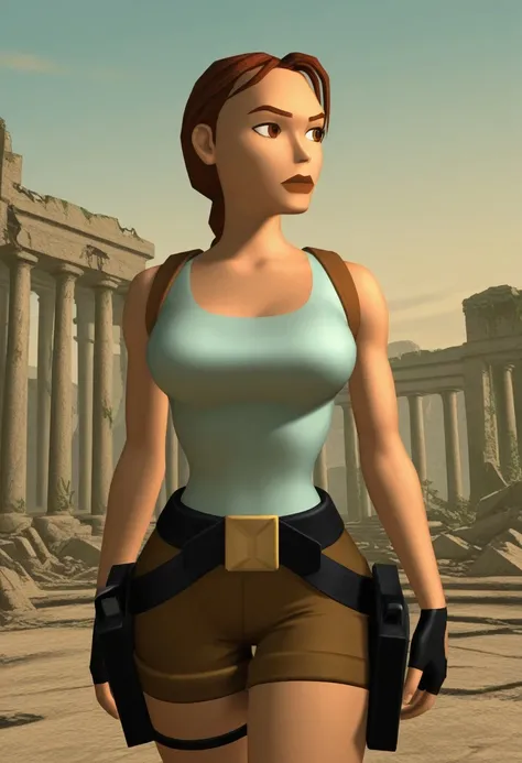 Lara Croft ( Tomb Raider Style ) for Illustrious