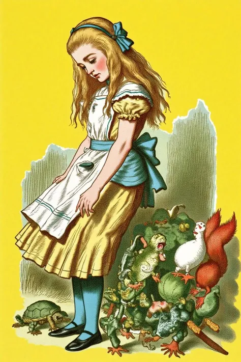 Golden Age of British Book Illustration: Sir John Tenniel (Alice in Wonderland)