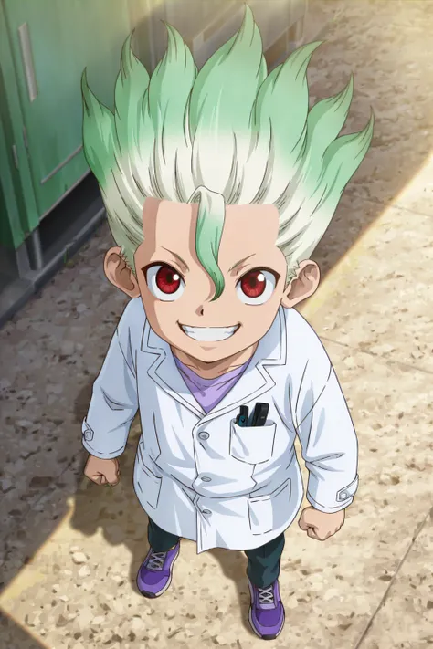 Young Senku Ishigami - Dr. Stone - (Pony) / (Illustrious) [Commission]