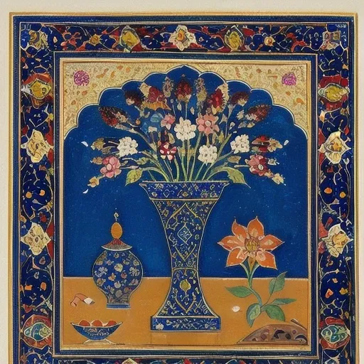 Kamal al-din Bihzad style