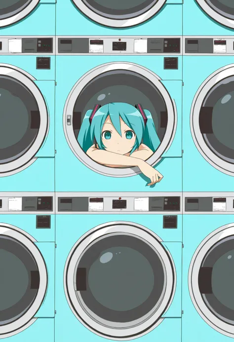 Vixon's Illustrious Backgrounds - Laundromat
