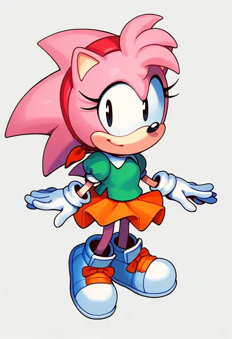 Classic Amy Rose (Sonic The Hedgehog)