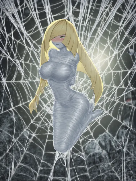 [Illustrious] Spider Web Bondage/Mummification V1