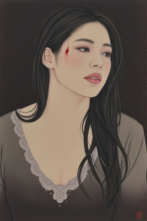 Nihonga/Japanese painting style
