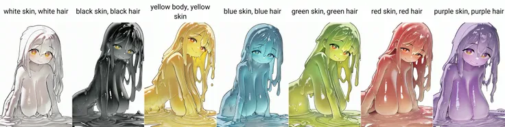 [NoobAI vPred10] Slime Girl All-in-one