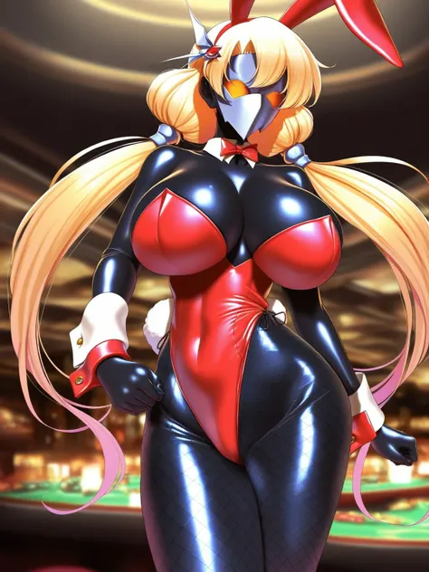 Persona 5, Casino Shadow- Bunnygirl Waitress