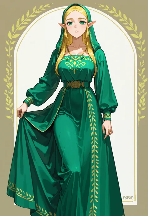 Embroidered Burqa Dress