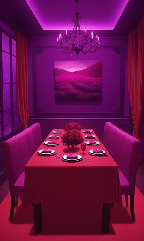 Red & Purple