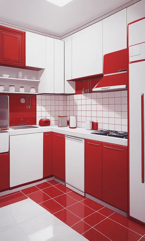 Red & White