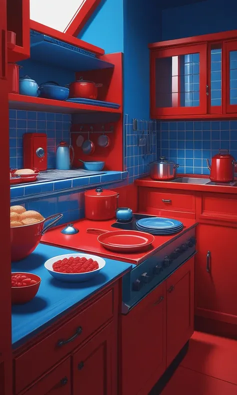 Red & Blue