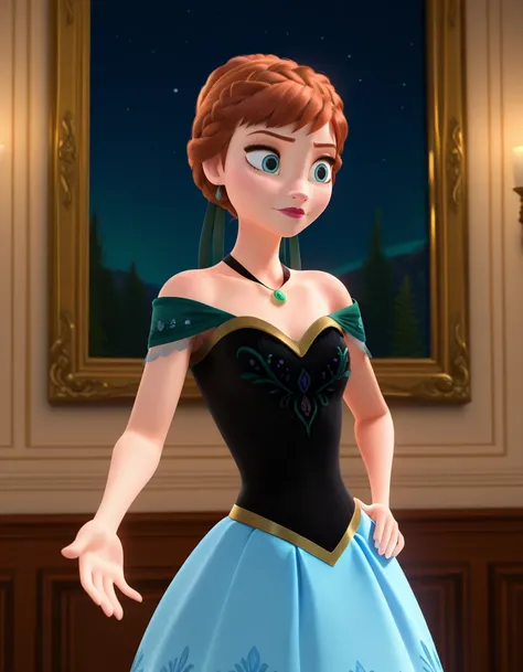 Anna (Frozen) CG - Anima & Illustrious
