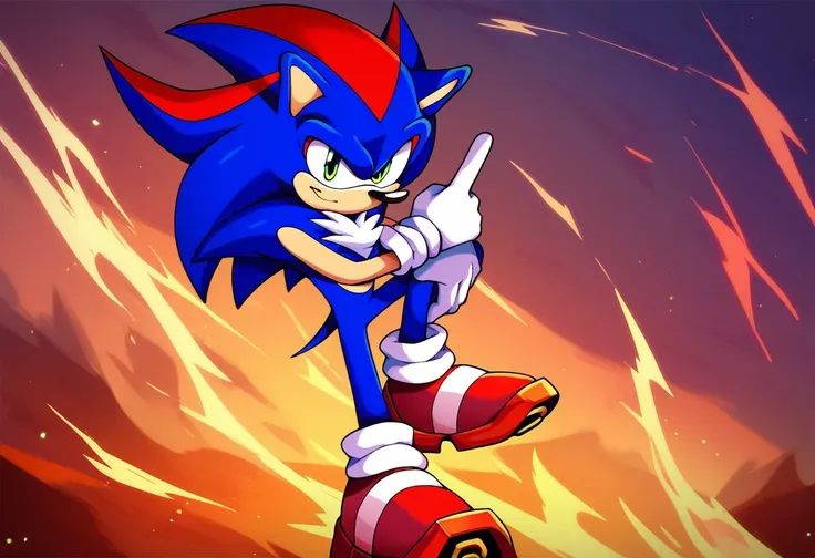 Shadic the Hedgehog (Nazo Unleashed) / (Sonic the Hedgehog)