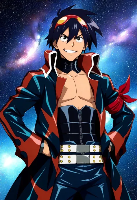 Simon (Timeskip ver.) from Gurren Lagann