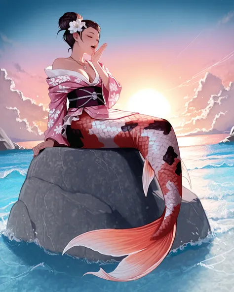 Koi Fish Mermaid