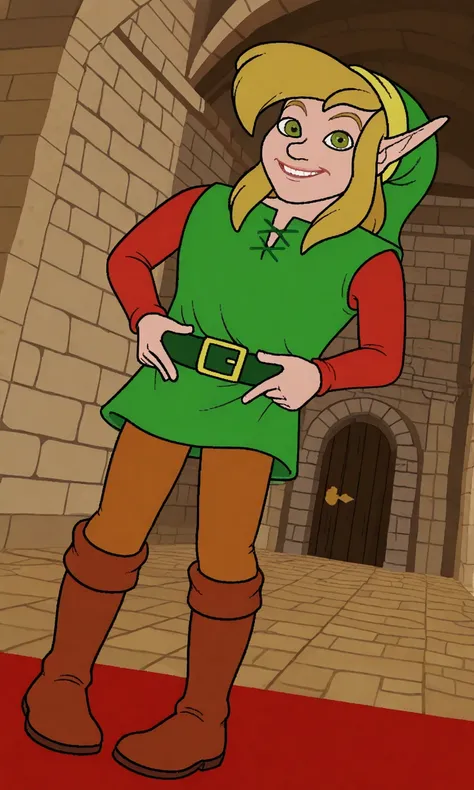 Link -CD-i version- (The Legend of Zelda) | Illustrious