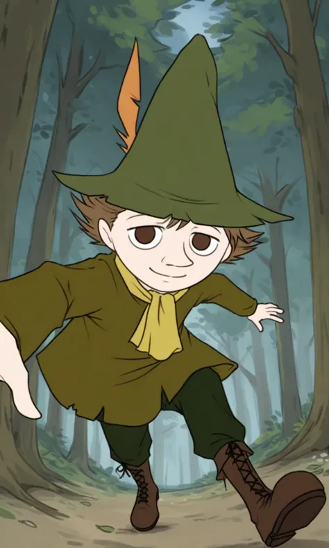 Snufkin (Moomins - 1990 anime version) | スナフキン (楽しいムーミン一家 / ムーミン) | Pony & Illustrious