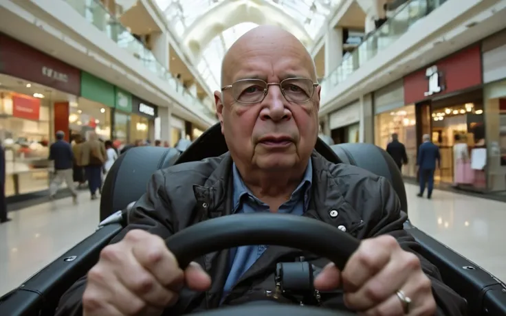 Klaus Schwab - Hunyuan video LoRA