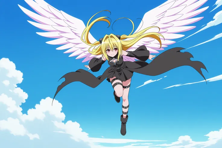 Golden Darkness (Yami) and Tearju Lunatique (To LOVE-Ru)