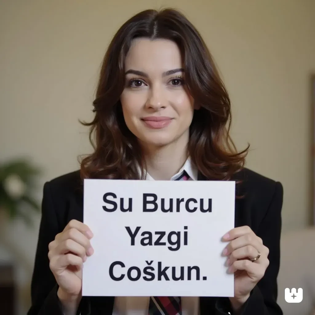 Turkish Actress - Su Burcu Yazgı Coşkun Flux - LoRa