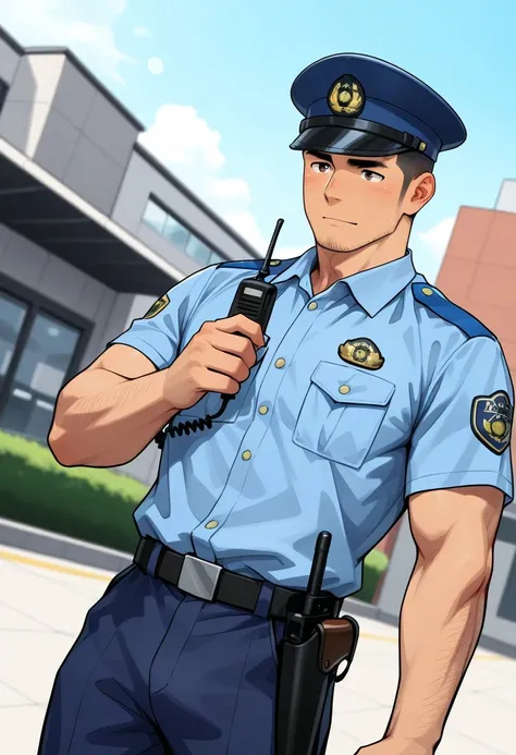 Male Japanese Police Uniform (summer)