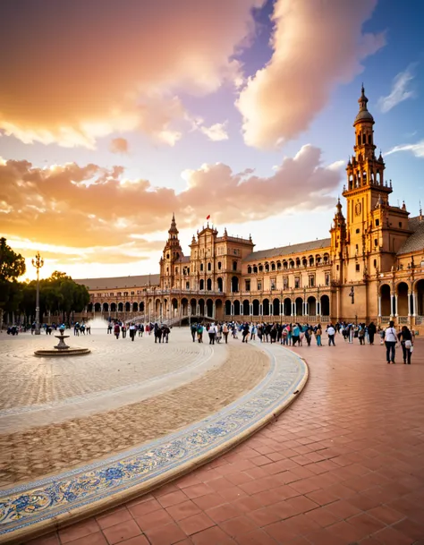 Plaza de España (Spain Square) - Seville