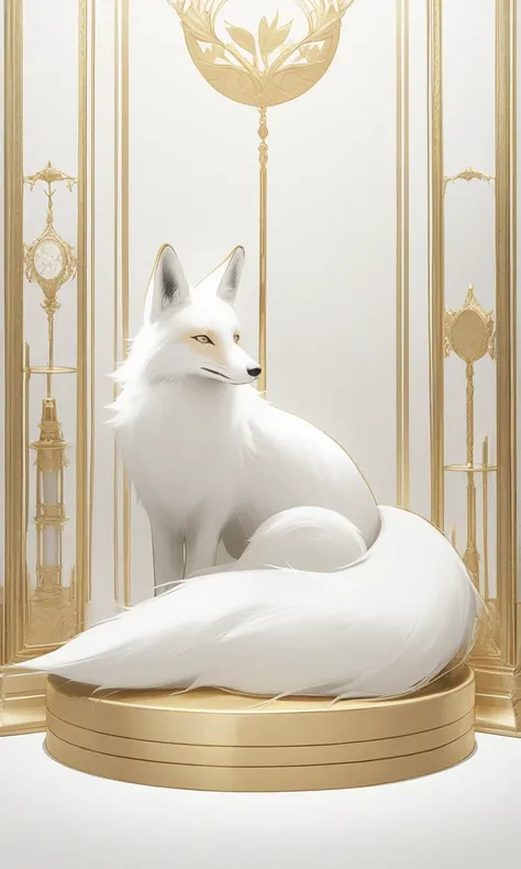 White & Gold