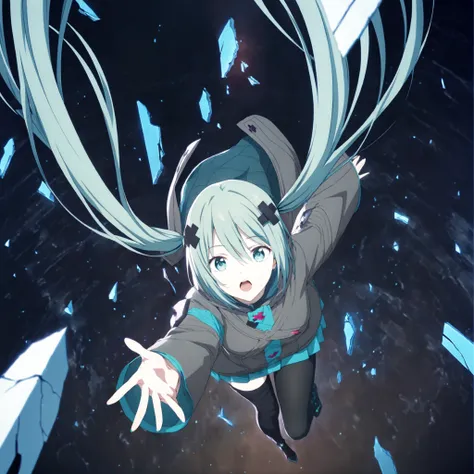 Crosed Cross Jacket (Hatsune Miku) / Project SEKAI