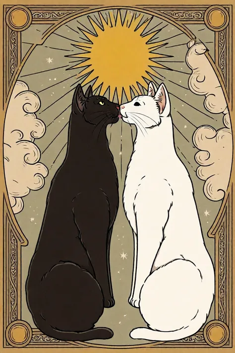 Tarot illustration style illustriousXL