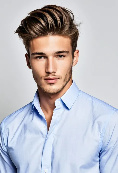 Handsome male models' face (18-30) /realism/