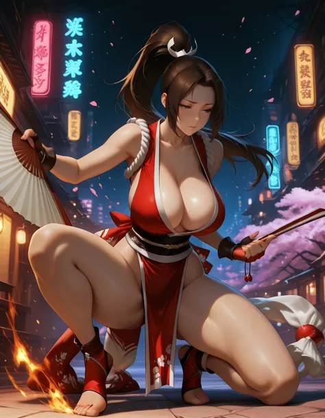 Mai Shiranui (illustrious, NoobAI-vPred & PonyXL)
