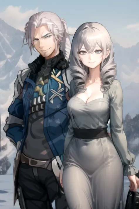 Siegfried Kaslana x Alexandra Zaychik (Honkai Impact 3rd)