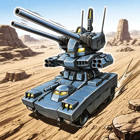 Mobile Suit Gundam RMV-1 ガンタンクⅡ [GUNTANK-II]