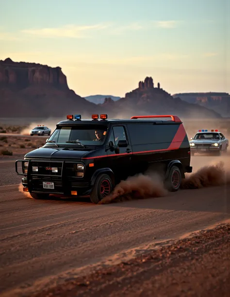 The A-Team Van - GMC Vandura (Flux)