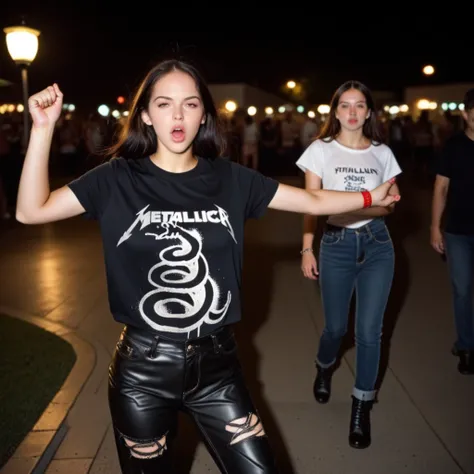 Rock & Metal T-shirts: Metallica - Black - Pony !