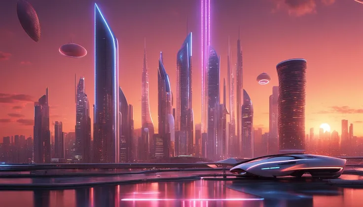 Futuristic City 3D