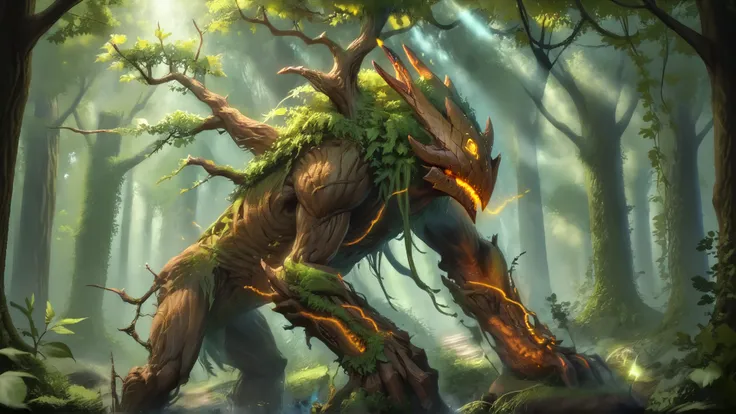 Treant-Ent-LivingTree-Dryad LoRA SDXL/Pony