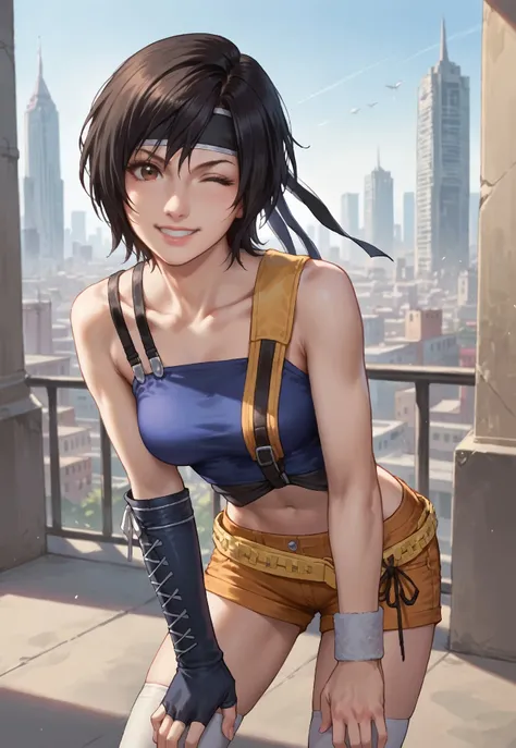 Yuffie Kisaragi - Dirge of Cerberus: Final Fantasy VII