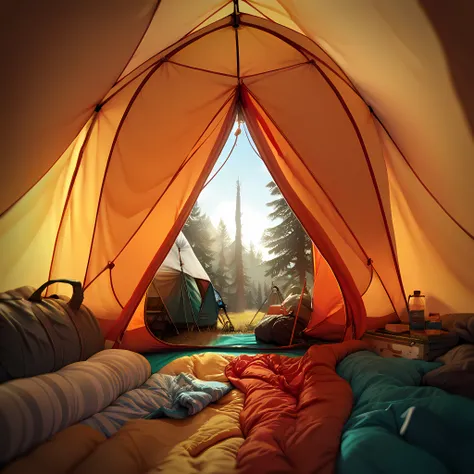 Tent Interior - Pony