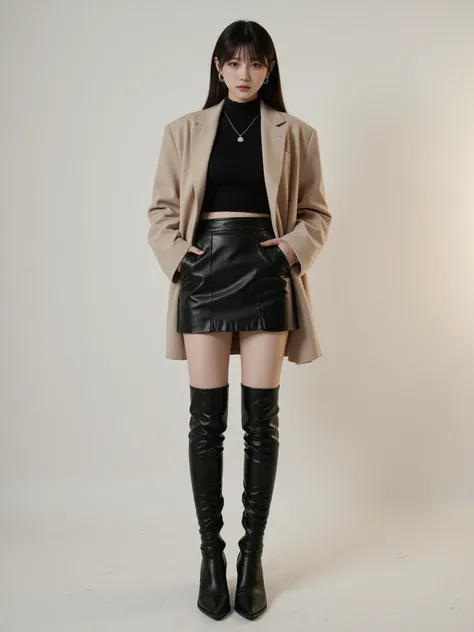 ZARA(like)-CowboyThighBoots 仿ZARA牛仔跟过膝靴