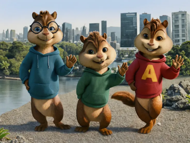 Alvin and the Chipmunks CGI