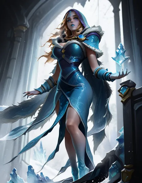 Crystal Maiden - Arcana Costume: DOTA 2 (illustrious)