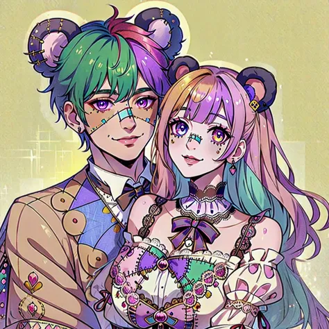 Patchwork Teddy Humans