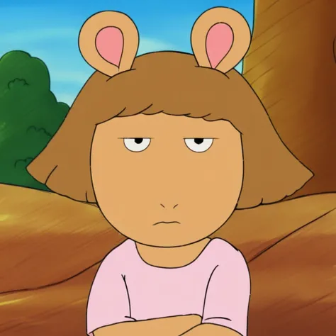 D.W. Read [Summer Outfits] (Arthur PBS)