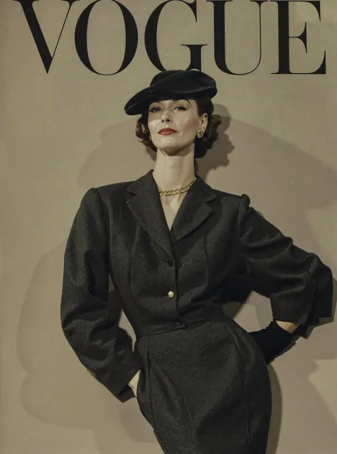 VOGUE (Fashion Magazine Cover Vintage) [SDXL & Flux]