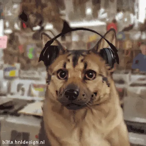 Record Store Cats | Vibing Cat With Headset meme | PDXL