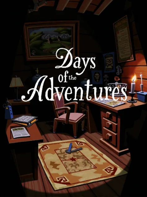 Days of the Adventures - 90s point-and-click game style for FLUX