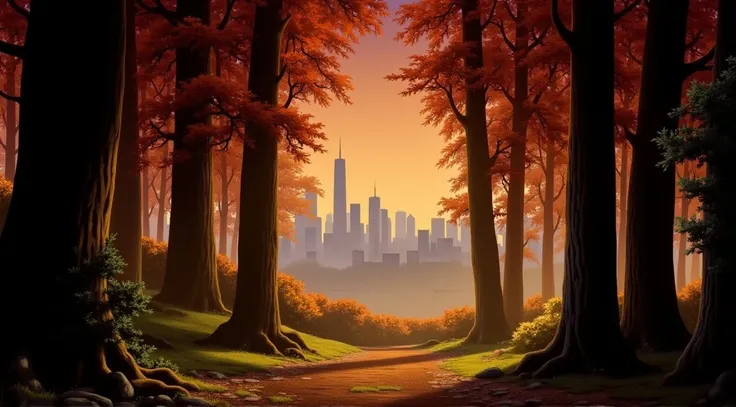 Batman The Animated Series backgrounds