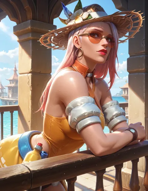 Ashe Poolside skin